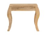 Tavolino 45 X 45 X 40 Cm In Legno Massiccio Di Mango