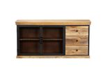 Vidaxl Credenza 150X40X75 Cm In Legno Massiccio Di Mango