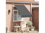 Vidaxl Tenda A Scomparsa Manuale 150 Cm Antracite