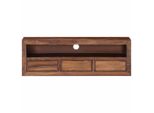 Mobile Tv Vidaxl 120X30X40 Cm In Legno Massiccio Di Acacia