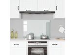 Vidaxl Alzatina Da Cucina In Vetro Temperato Trasparente 90×60 Cm