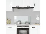 Vidaxl Alzatina Da Cucina In Vetro Temperato Trasparente 90×40 Cm