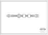Corteco 19026875 Tubo Freno Anteriore Per Vw Sharan (7M8, 7M9, 7M6) Per Ford Galaxy (Wgr) Per Seat Alhambra (7V8, 7V9)