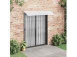 Vidaxl Tettuccio Per Porta Grigio E Trasparente 200X75 Cm Pc