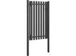 Cancello Da Giardino In Acciaio 1X2,25 M Antracite