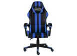 Vidaxl Sedia Da Gioco In Ecopelle Nera E Blu