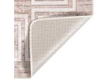 Vidaxl Tappeto Lavabile Beige 160X230 Cm Antiscivolo
