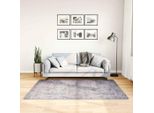 Vidaxl Tappeto Lavabile Grigio 120X180 Cm Antiscivolo