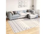 Vidaxl Tappeto Lavabile Bianco E Nero 190X300 Cm Antiscivolo