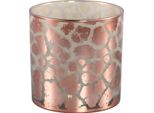 Ptmd Lanterna Desiree - 15X15X15 Cm - Vetro - Oro