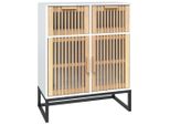 Vidaxl Credenza Bianca 60X30X75 Cm Materiale A Base Di Legno