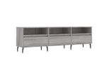 Mobile Tv Grigio Sonoma 150X30X44,5 Cm Materiale A Base Di Legno