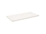 Vidaxl Piano Scrivania Bianco 100X60X2,5 Cm In Legno Di Pino Massiccio