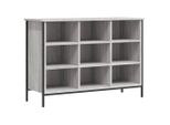 Vidaxl Portascarpe Grigio Sonoma 100X35X70 Cm Materiale A Base Di Legno