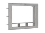 Mobile Tv Grigio Sonoma 152X22X113 Cm In Materiale Ligneo