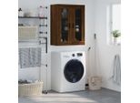 Vidaxl Armadio A Muro Effetto Rovere Marrone 69,5X34X90 Cm