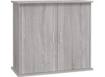 Vidaxl Supporto Per Acquario Grigio Sonoma 81X36X73 Cm Materiale A Base Di Legno