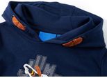 Vidaxl Felpa Con Cappuccio Per Bambini Blu Navy 104