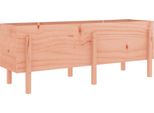 Letto Rialzato 160X50X57 Cm In Legno Massiccio Di Abete Douglas