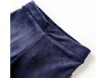 Vidaxl Pantaloni Da Bambino In Velluto Blu Scuro 116