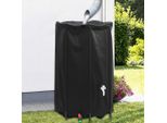 Vidaxl Serbatoio D'acqua Con Rubinetto Pieghevole 500 L Pvc