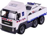 Cavallino Camioncino Della Polizia Con Auto Della Polizia Scala 1:16 In Plastica