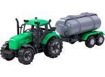 Cavallino Trattore Giocattolo Cisterna Verde Scala 1:32 Plastica