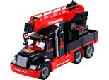 Camion Gru Cavallino Auto Giocattolo Rosso Scala 1:16 Plastica