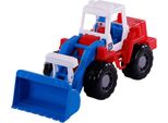 Cavallino Escavatore Giocattolo Con Figura In Plastica 42Cm