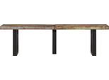 Vidaxl Panca 160 Cm In Legno Massiccio Di Recupero E Acciaio