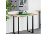 Vidaxl Piano Scrivania Non Trattato 100X70X2 Cm In Legno Massiccio Di Acacia