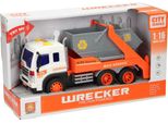 Camion Giocattolo Con Cassone Luce E Suono Contenitore Da Costruzione Per Bambini