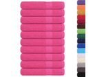 Vidaxl Asciugamani 10 Pz. Rosa 100X200 Cm 360 G/M² 100% Cotone