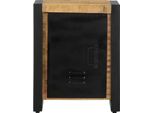 Vidaxl Comodino 40X30X51 Cm Legno Di Mango Grezzo