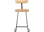 Vidaxl Sgabello Da Bar 2 Pz. 49X43X88 Cm Legno Massiccio Di Mango
