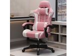 Sedia Da Gioco Sedia Da Computer Sedia Girevole Esport Sedia Da Scrivania Sedia Ergonomica Regolabile In Altezza Sedia Da Ufficio Rosa 【YXY7008-FEN】