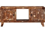 Mobile Tv Vidaxl 105X46X32 Cm In Legno Massiccio Di Recupero