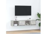 Vidaxl Mobili Tv 2 Pz. Grigio Cemento 60X31X25,5 Cm Materiale A Base Di Legno