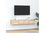 Vidaxl Mobili Tv 2 Pezzi Rovere Sonoma 60X31X25,5 Cm Materiale A Base Di Legno