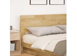 Vidaxl Testiera 180 Cm In Legno Massiccio Di Quercia