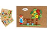 Hamertje Tik Farm Set Di Costruzioni In Legno Fattoria Creativa Giocattolo