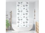 Vidaxl Tenda A Rullo Per Doccia Con Cassonetto 90X240 Cm Larghezza Del Tessuto 86 Cm