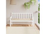 Vidaxl Cuscino Per Panchina Da Giardino Beige 150X50X7 Cm Tessuto Oxford