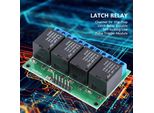 4 Canali 5V Flip Flop Latch Relay Bistabile Modulo Di Innesco A Impulsi Bassi Autobloccante