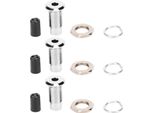 20Pcs Led Holder Bezel Mount Lightemitting Diode Flat Metal Brass Base Industrial Control 5Mm