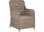 Vidaxl Sedie Da Giardino Con Cuscini 2 Pz. Poli Rattan Marrone