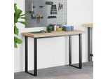 Vidaxl Piano Scrivania Non Trattato 140X50X4 Cm In Legno Massiccio Di Acacia