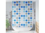 Vidaxl Tenda A Rullo Per Doccia 160X240 Cm Con Motivo Circolare