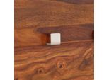 Vidaxl Appendiabiti Da Parete In Legno Massiccio Di Acacia 118×40 Cm
