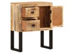 Credenza 60 X 30 X 76 Cm In Legno Massiccio Di Mango